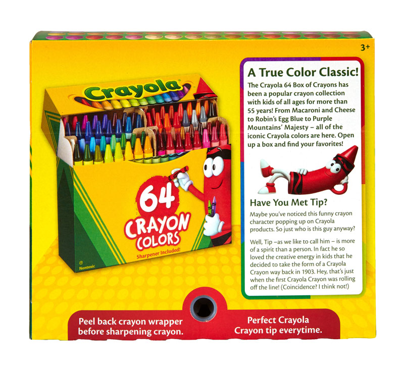 Crayola Crayons 64 Count Box | Crayola