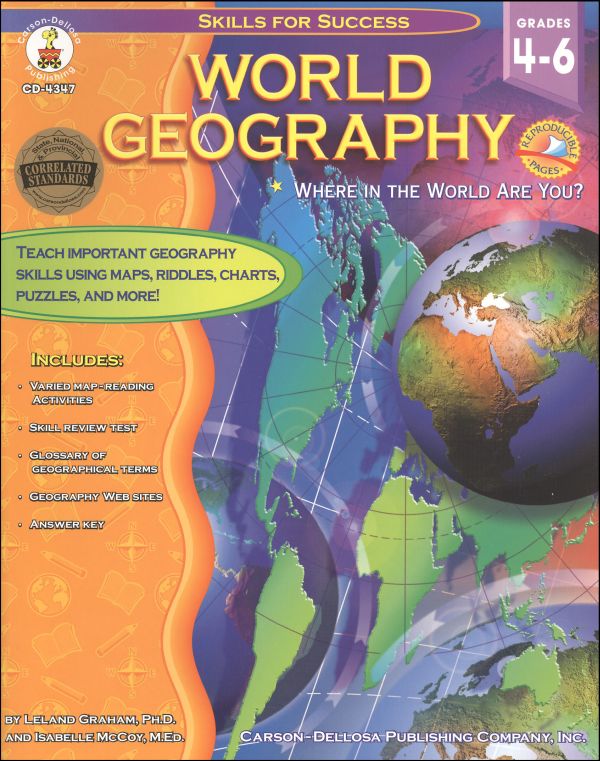 World Geography: Where in the World Are You? | Carson-Dellosa ...