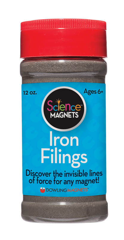 Iron Filings (medium mesh), 12 oz jar