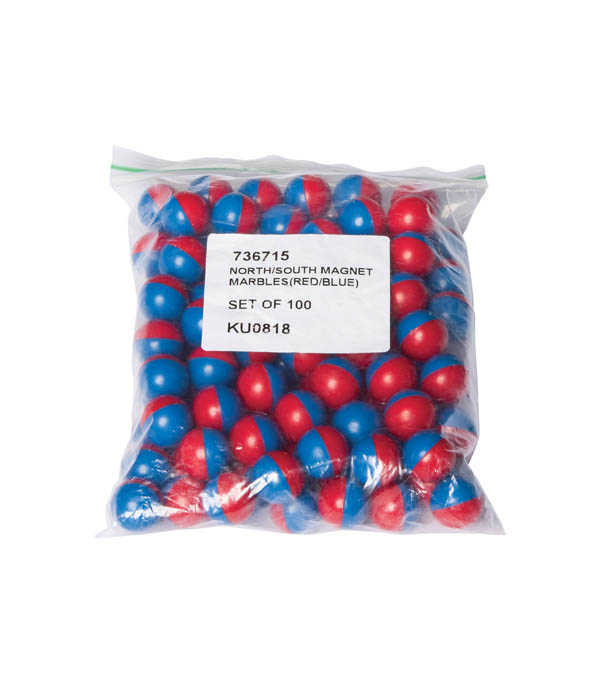North/South Magnet Marbles - Set of 100