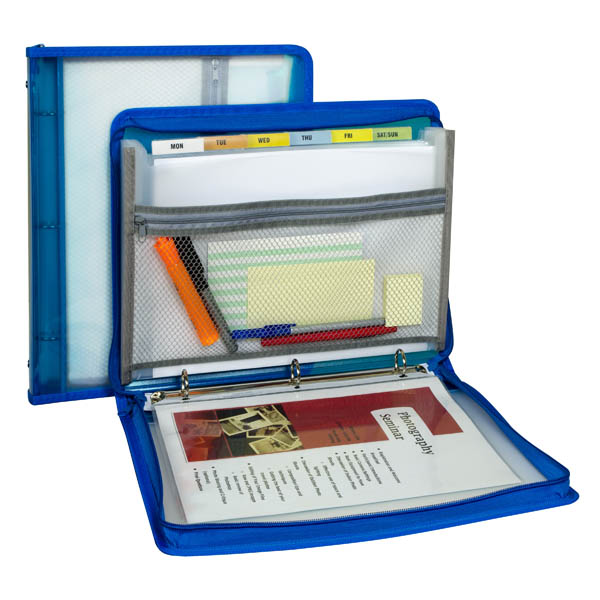 Ring Binder/Expanding File Storage System Blue CLine Products
