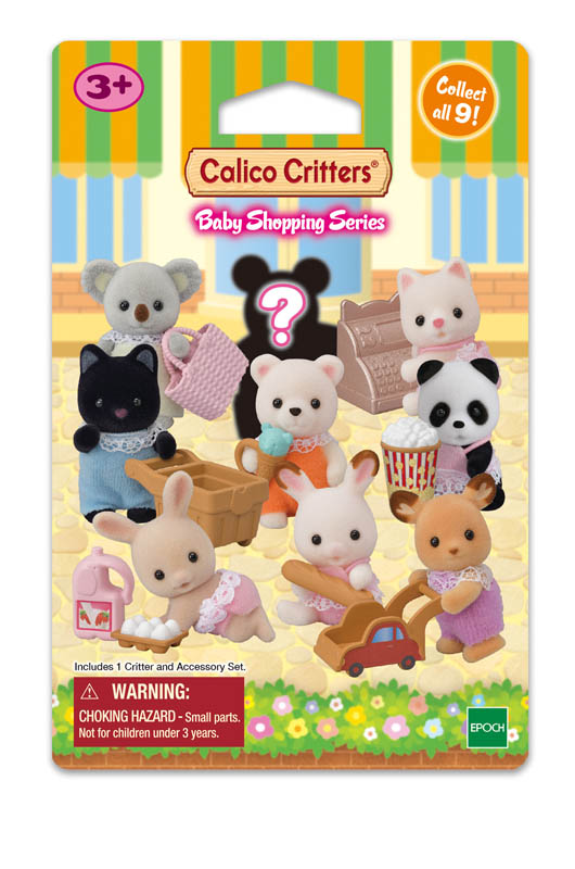 Calico Critters Baby Camping and Baby Band Series Blind Bag Lot of 2 New 