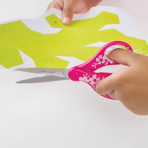 Fiskars Softgrip LeftHanded Student Scissors 7" (Assorted Color