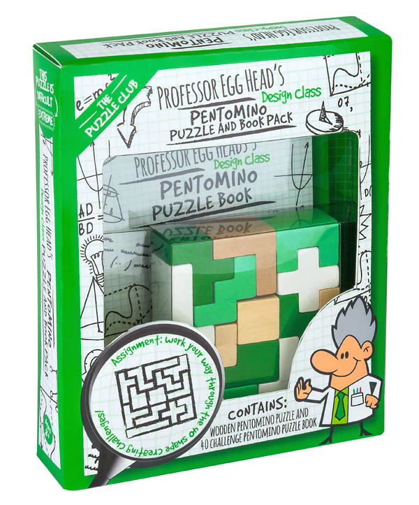 Pentomino Puzzle and Book Pack | Recent Toys