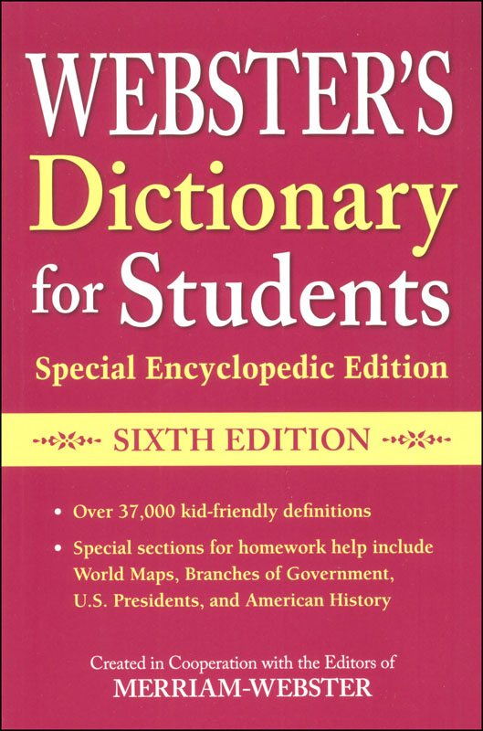 online webster dictionaries