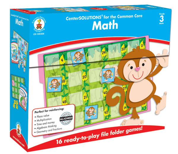 Math File Folder Games - Grade 3 | Carson-Dellosa | 9781609969608