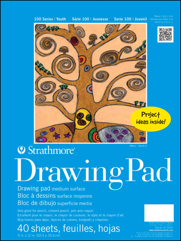 Strathmore Youth Drawing Pad - 9" x 12" (40 Sheets)