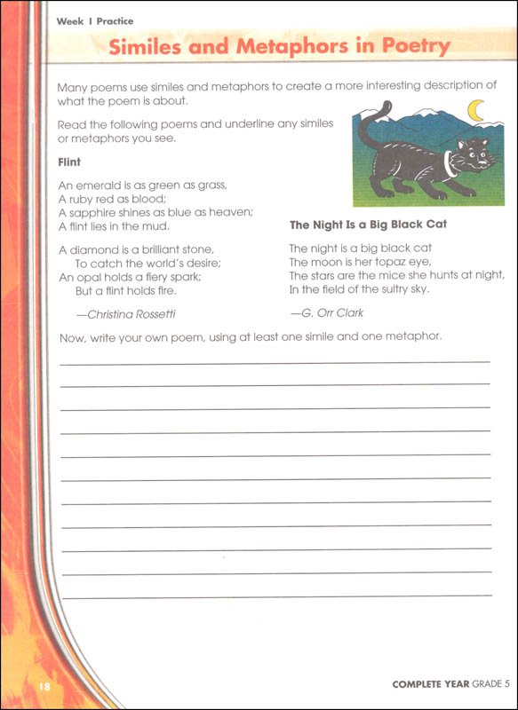 complete year weekly learning activities grade 5