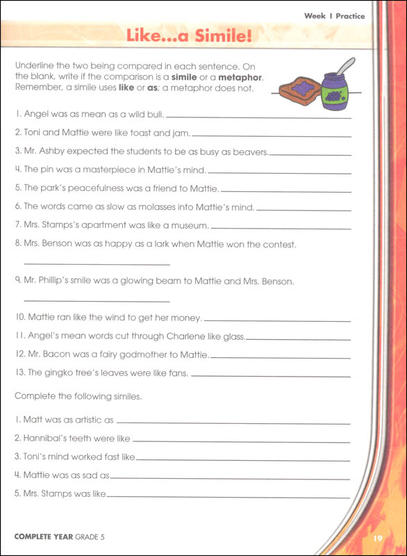 Complete Year: Weekly Learning Activities - Grade 5 | Thinking Kids ...