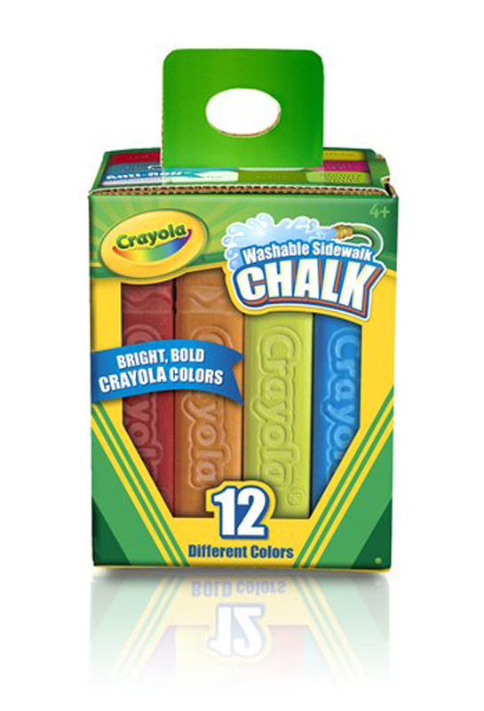 Crayola Washable Sidewalk Chalk Pack 12 Count