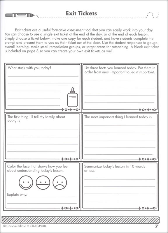 Math Instant Assessments for Data Tracking - Grade 4 | Carson-Dellosa ...