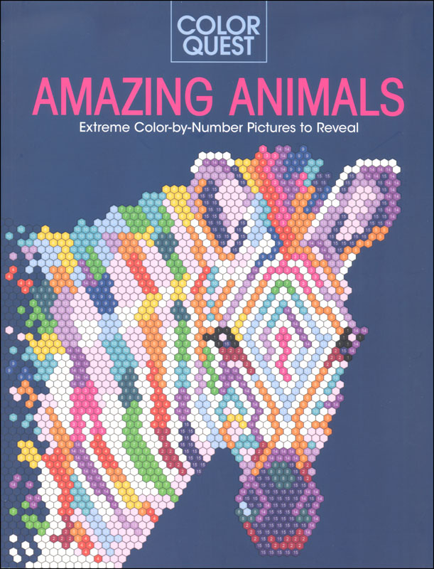 Color Quest Amazing Animals Barron's Educational Series 9781438089393