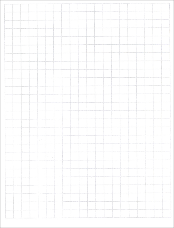 grid paper 1 cm 50 sheets golden educational center