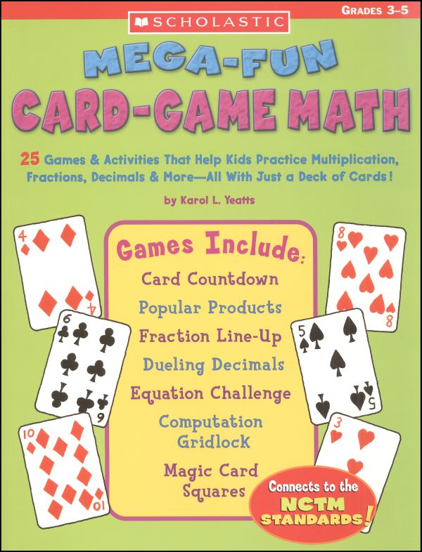 Mega-Fun Card-Game Math | Scholastic Teaching Resources | 9780439448550