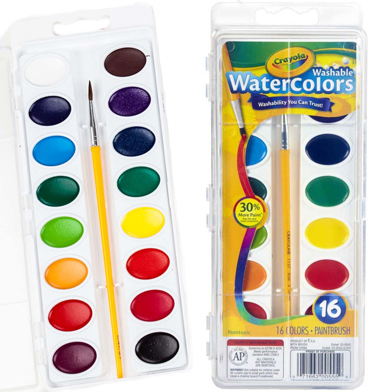 Crayola Washable Watercolors 16Pan Crayola