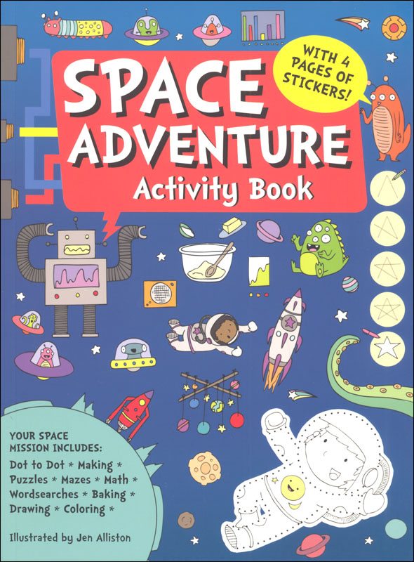 Space Adventure Activity Book