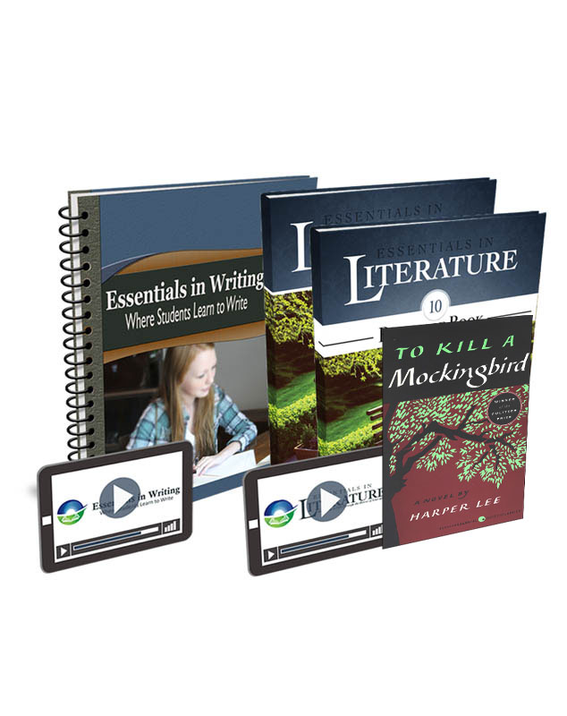 Essentials in Writing and Literature Level 10 Bundle with Online Video Subscription