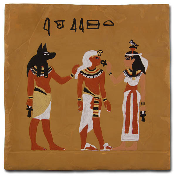 Ancient Egypt King Tut Tomb Tile (Hands on History Pottery Kits) Art in History