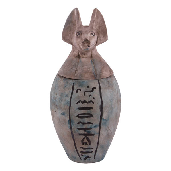 Ancient Egypt Ramses II Canopic Jar D (Hands on History Pottery Kits) Art in History