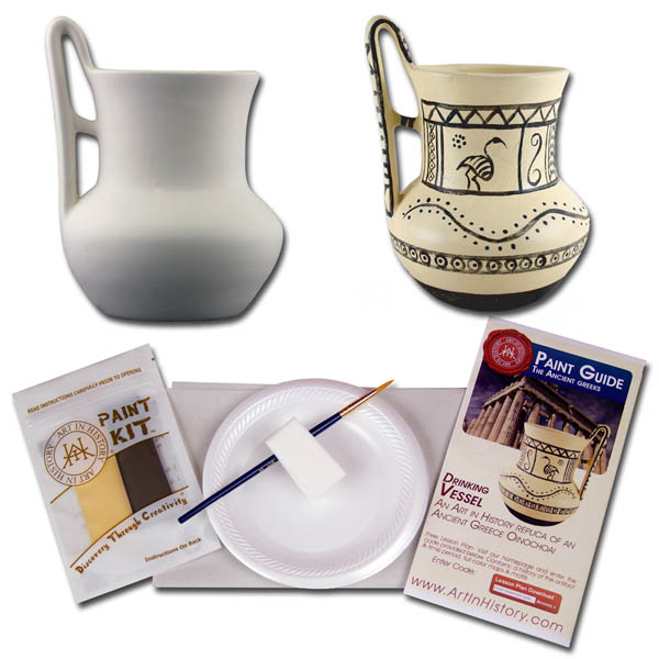 Ancient Greece - Drinking Vessel (Hands on History Pottery Kit)