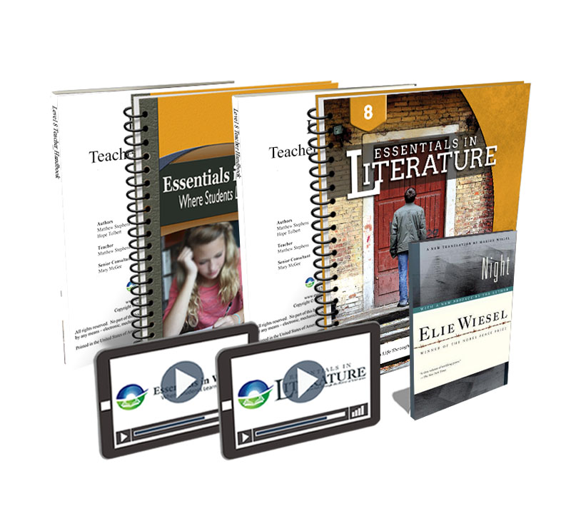 Essentials in Writing and Literature Level 8 Bundle with Online Video Subscription 2nd Edition