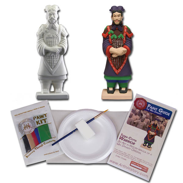 Qin Dynasty - Terra Cotta Warrior (Hands on History Pottery Kit)