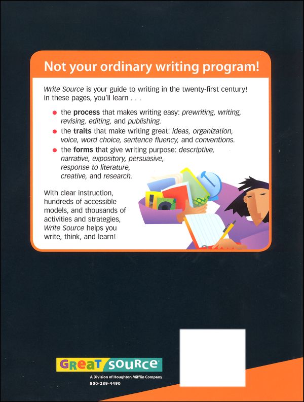 Write Source (2009) Student Book Grade 11 | Great Source | 9780669009088