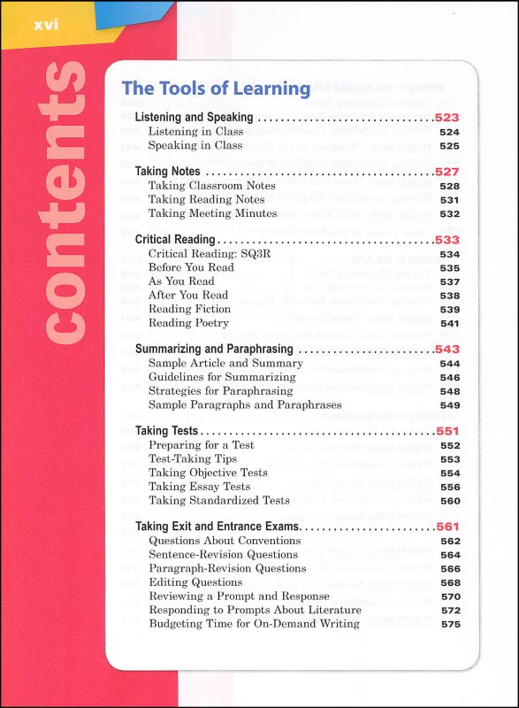 Write Source (2009) Student Book Grade 11 Great Source 9780669009088