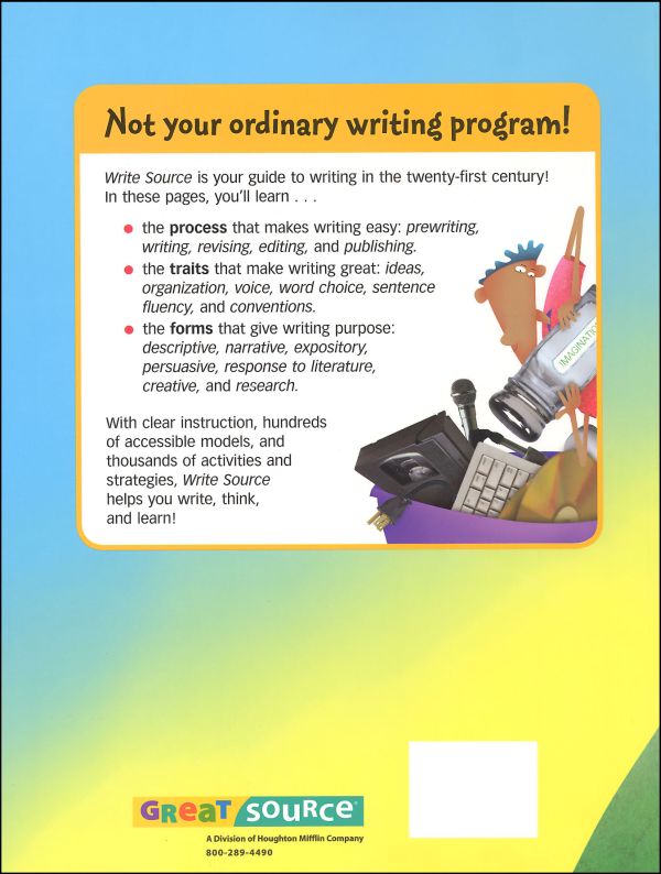 Write Source (2009) Student Book Grade 2 Great Source 9780669008951