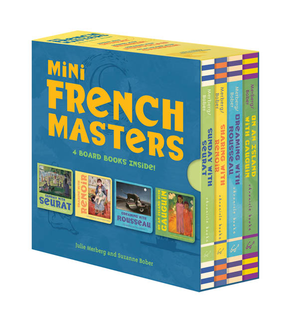 Mini French Masters Board Book Boxed Set