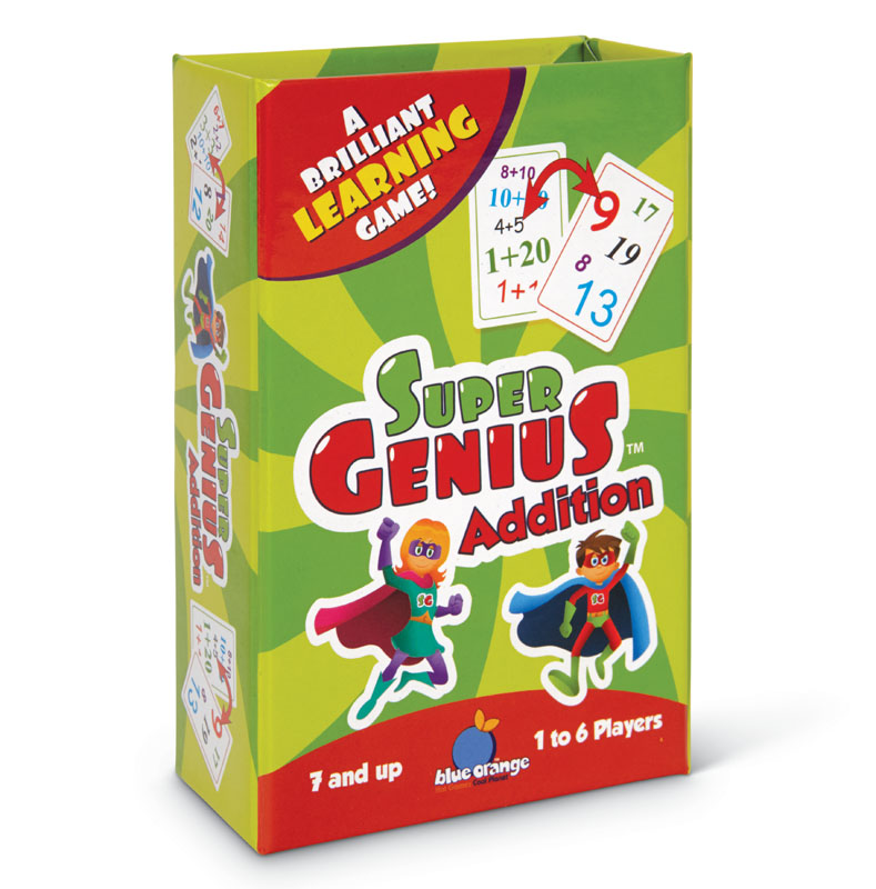 Super Genius Addition Game | Blue Orange