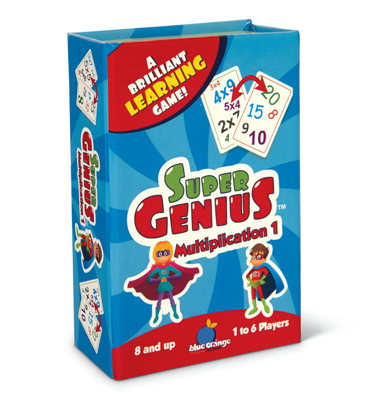 Super Genius Multiplication Game | Blue Orange