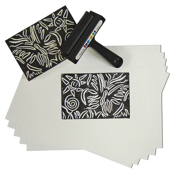 Masterpiece Block Printing White Paper (12" x 18") 100 sheets Inovart