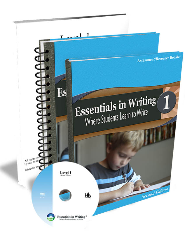 Essentials in Writing Level 1 Combo with Assessment (DVD, Textbook, Assessment and Teacher Handbook) 2nd Edition
