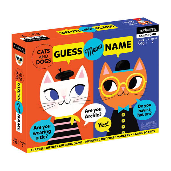 Guess Meow Name Cats and Dogs Game