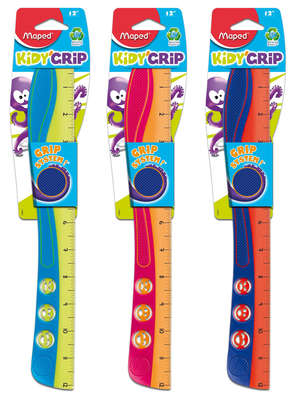Kidy Grip Ruler 12