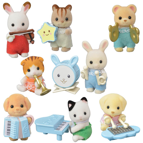 Calico Critters Baby Band Series 10 Blind Bags X10 for sale online