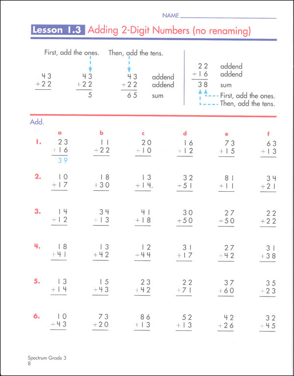 Spectrum Third Grade | Spectrum | 9781483813226