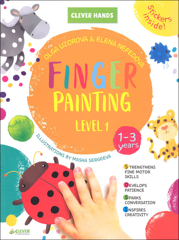 Clever Hands Finger Painting Level 1 Clever Publishing 9781948418140