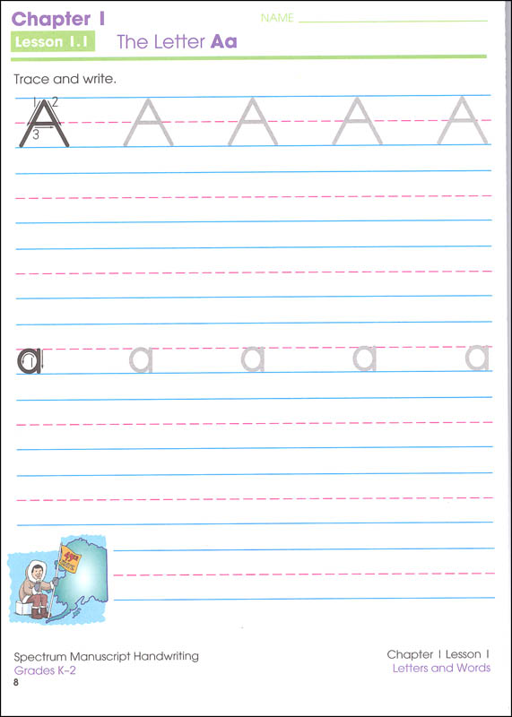 Spectrum Handwriting Manuscript Spectrum 9781483813806