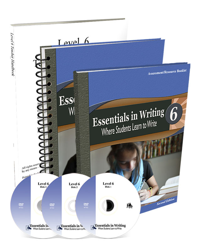 Essentials in Writing Level 6 Combo with Assessment (DVD, Textbook, Teacher Handbook and Assessment) 2nd Edition