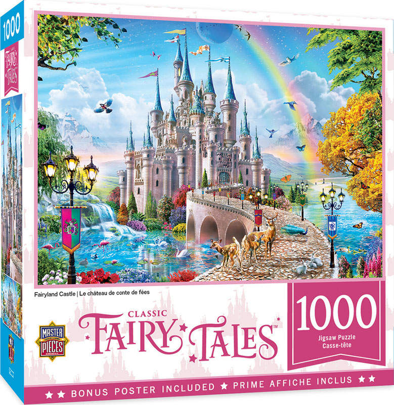 Classic Fairy Tales - Fairyland Castle Puzzle (1000 piece)