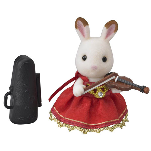 calico critters violin concert set