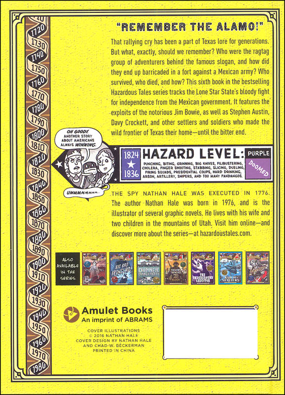 Hazardous Tales 6 Alamo AllStars Harry H. Abrams 9781419719028