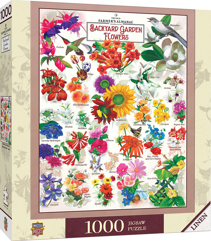 Garden Florals Puzzle (1000 piece) | MasterPieces