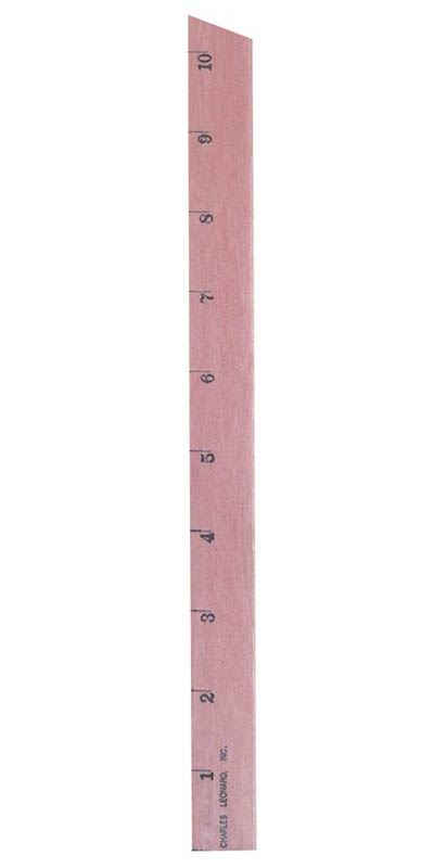 Primary Wood Ruler: 1" Increments