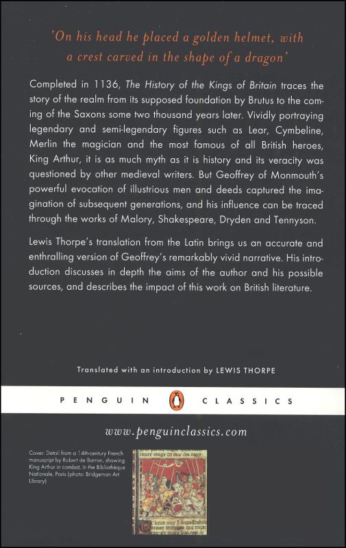 history of the kings of britain sparknotes