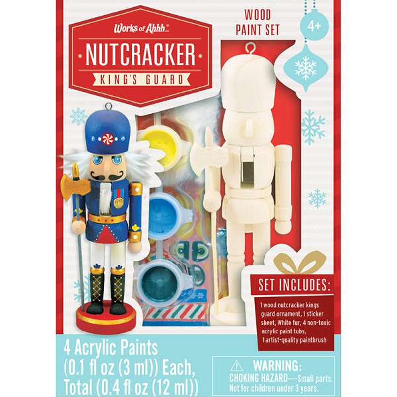 Mini Nutcracker King's Guard Ornament