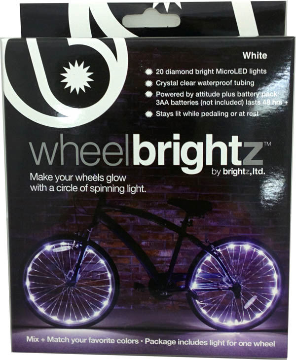 Wheel Brightz Bike Tire Lights - White