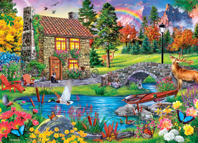 Stoney Brook Retreat Puzzle (1000 piece) | MasterPieces